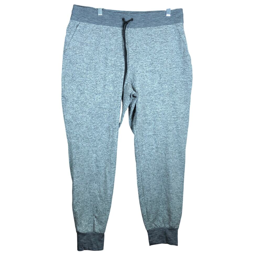 Athleta Womens Pants Gray Farallon Sweatpant Joggers Pockets Stretch Large